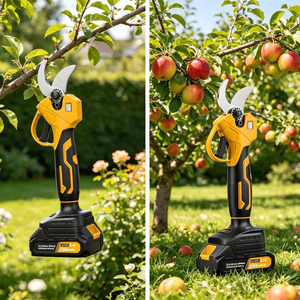 Sécateur de jardin électrique sans fil à batterie lithium, cisaille de bricolage pour branches d'arbres, sécateur télescopique, scies à chaîne, personnalisable OEM - Product Image 5