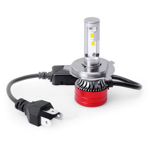 Luces LED de coche V13 de alta potencia IP68 a prueba de agua 56W 3570 chips H4 H7 H11 9005 bombilla de <span class=keywords><strong>faro</strong></span> LED con ventilador - Product Image 4