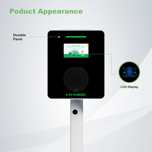 CE nuovo caricabatterie per veicoli elettrici per auto caricabatteria 230V/380V 32A 7KW 11KW 22KW Type2 AC caricabatteria per auto con funzione <span class=keywords><strong>DLB</strong></span> opzionale - Product Image 3