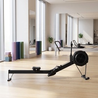 Ventilateur magnétique portable pour cardio-training HYROX Air Rowing Machine, résistance au vent, équipement d'entraînement cardio à faible impact pour tout le corps