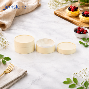 Vente directe usine – Boîte d'emballage cylindrique en papier alimentaire pour gâteau Tiramisu et Cheesecake Basque, compatible four, avec papier sulfurisé - Product Image 2