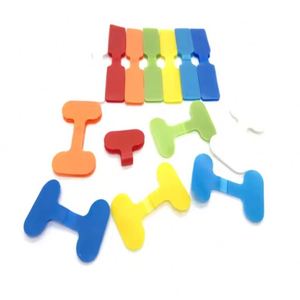 Attaches auto-agrippantes personnalisables pour le stockage intensif, avec bandes élastiques et boucles en nylon pour suspendre les attaches de câbles - Product Image 2