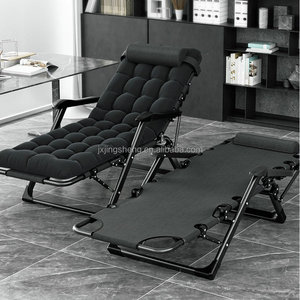 Silla Reclinable Plegable Portátil para Hospital, Camping y Acompañamiento, con Ajustes - Product Image 1