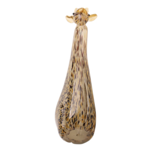 Scultura di Giraffa in Vetro, Statuetta Artistica, Ornamento Decorativo per Casa, Esposizione su Mensola o Tavolino, Design Moderno - Product Image 5