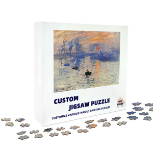 Rompecabezas de Madera de 1000 Piezas con Diseño de Pintura al Óleo Clásica, el Más Vendido del 2024, Juego de Mesa Personalizado para Adultos y Niños, Regalo para Niños y Niñas - Product Image 5