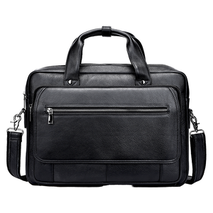 Mochila para Portátil Personalizada con Logotipo, de Cuero Genuino, Duradera, Ligera, Portátil, Impermeable, Ecológica, Antirrobo y Protectora - Product Image 1