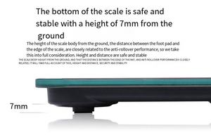 Portable Smart Electronic Bathroom <strong>Scale</strong> 180Kg Digital LCD Analyzer Automatic Body Fat Weight BMI for Bluetooth Glass <strong>WiFi</strong> - Product Image 5