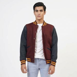 2025 High Quality <b>Men's</b> Fashionable Varsity Jackets Customized Best Design With Sleeves Wholesale High Quality Jacket For <b>Men</b> - Product Image 1