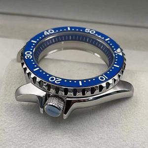 Boîtier d'accessoire de montre 42 mm, verre saphir, anneau en céramique, boîtier en acier inoxydable luminescent, anneau d'ombre intérieur en cuivre - Product Image 5