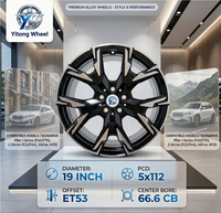 Jantes en alliage 1 Series 976M à cinq branches 8Jx19/Et53/PCD5*112/CB66.6 5A45267 19 pouces pour 1/2 Series F70/M135/Xdrive/F40/F22/F44