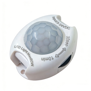 Cảm biến chuyển động DC 5V 12V, công tắc đèn, cảm biến chuyển động tự động bật/tắt, hẹn giờ, cảm biến chuyển động PIR tự động cho đèn LED dải - Product Image 1