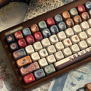 Keycap Owl Letter 144 touches de haute qualité, hauteur standard, hauteur SOA, hauteur M-O-A - Product Image 1