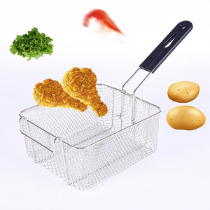 <span class=keywords><strong>Friteuse</strong></span> électrique commerciale à deux cuves, <span class=keywords><strong>double</strong></span> panier, en acier inoxydable, 9000W, pour poulet et frites, 8l+8l, température réglable - Product Image 4