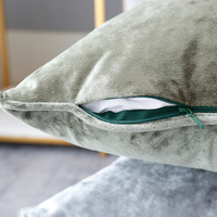 Housse de coussin en velours style nordique minimaliste, housse de coussin de canapé en velours motif fleur de glace, housse de coussin décorative pour salon et chambre