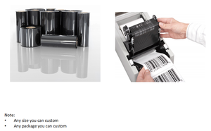 Cá nhân Matte trống chuyển nhiệt giấy cuộn 58x40 hoặc 700 Sheets không thấm nước dính vận chuyển nhãn - Product Image 3