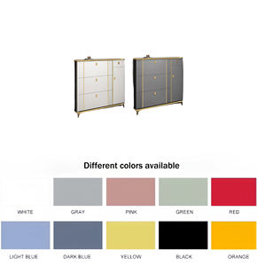 Meuble à Chaussures <span class=keywords><strong>d</strong></span>'<span class=keywords><strong>Entrée</strong></span> de Luxe Moderne Ultra-Fin à Abattants de Grande Capacité - Product Image 5