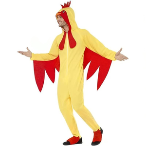 Costume da <span class=keywords><strong>Gallo</strong></span> Deluxe per Adulti, Travestimento per Halloween, Spettacoli CCTV e Performance Teatrali - Product Image 6
