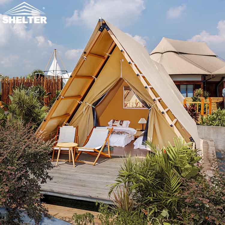 Outdoor Hotel Tent Style Deserto Tente Outdoor Tents for a Camping Hotel  Rooms