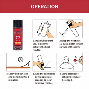 <span class=keywords><strong>Adhesivo</strong></span> en aerosol multiusos 3 M <span class=keywords><strong>77</strong></span> <span class=keywords><strong>Super</strong></span> 3 M <span class=keywords><strong>77</strong></span> para mantenimiento industrial - Product Image 3