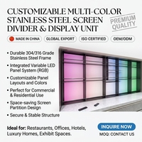 Meuble de rangement mural de luxe moderne en acier inoxydable 304 pour cuisine, idéal pour appartements haut de gamme et centres commerciaux