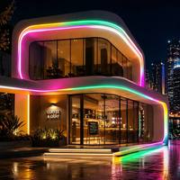 Tira de Luz LED de Silicona Flexible, Impermeable IP67, Multicolor, para Iluminación de Letreros Digitales