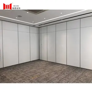 65 millimetri di vendita calda automatico mdf superficie utilizzabile divisorio per ufficio pannello di parete per sala riunioni