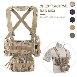 Nylon Fabric Chest Rig Vests with Magazine Pouch for Outdoor Training & Security Activities Tactical <b>Personal</b> <b>Defense</b> <b>Equipment</b> - Product Image 6