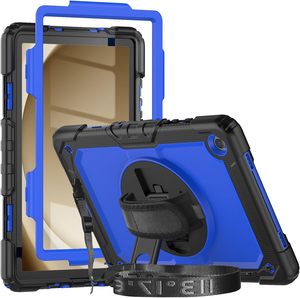 Fundas Resistentes para Tablet <span class=keywords><strong>Samsung</strong></span> <span class=keywords><strong>Galaxy</strong></span> <span class=keywords><strong>Tab</strong></span> <span class=keywords><strong>A7</strong></span> Lite 8.7'' 2021 T220 T225, Protector de Pantalla PET, Antigolpes, con Correa para el Hombro - Product Image 1