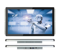 Panel PC Industrial Android Windows de 10.1"-23.6", Computadora Todo en Uno con Pantalla Táctil para Uso en Fábricas, Hospitales y Comercios