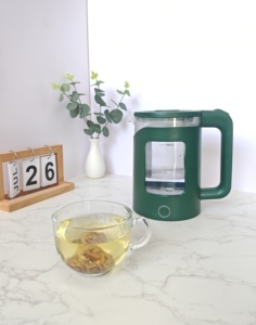 XDM1500Watt 1.5 Liters 220V Glass Cordless <b>Kettle</b> Automatic Shut-off Boil-Dry <b>Temperature</b> <b>Control</b> 360 - Product Image 1