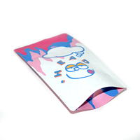 Emballage personnalisé d'ours gommeux de bonbons comestibles en plastique pour stratification Pochette debout givrée à fermeture éclair Sac en mylar avec fermeture à glissière
