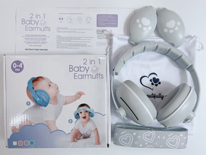 Cache-oreilles pliables en polyuréthane ABS pour <span class=keywords><strong>enfants</strong></span> et nourrissons Isolation phonique réduisant le bruit pour le sommeil <span class=keywords><strong>Silence</strong></span> Protection auditive - Product Image 6