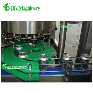 Máquina de llenado de latas de OKC-04 automática, gran oferta, para bebidas carbonizadas/línea de sellado de latas de shanghai - Product Image 4