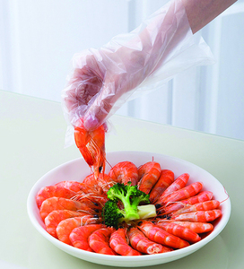 KANGLE CPE Disposable Waterproof Eco-Friendly Food Grade Gloves with Diamond Texture for Kitchen Cleaning Industrial Use - Product Image 3