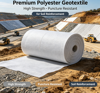 Géotextile Premium Haute Résistance Résistant aux Perforations pour le Renforcement des Sols