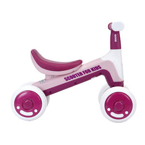 Vélo d'équilibre pour enfants sans pédales, vente directe usine, pour tout-petits de 1 à 3 ans, trotteur à quatre roues, voiture à glisser, petit <span class=keywords><strong>draisienne</strong></span> - Product Image 1