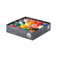 Jeu de billard de conception professionnelle 57.2mm 16 boules de billard prédateur noires chinoises à 8 boules fabricant ensemble de boules de table de billard