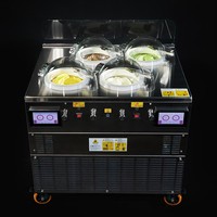 Máquina de Helados Miles Top Churn, Certificación NSF, Capacidad de 48L/H, Acero Inoxidable 304, Equipo de Hostelería Comercial, Fácil de Operar, Buena Calidad