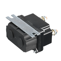 Relais de treuil électrique 12V 250A à 4 bornes, solénoïde de relais positif et négatif pour moteur de treuil de voiturette de golf, ATV, UTV