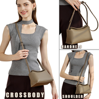 Tas Selempang Kulit Wanita, Tas Hobo Custom Original Merek Terkenal untuk Perempuan, Produsen Menerima Logo Custom, Pengiriman Gratis