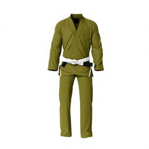 ชุดยูโดบราซิลเลียนยิวยิตสู (BJJ) คุณภาพดีที่สุด ปี 2026 ผ้าเนวี ปรับแต่งโลโก้ด้านหน้าได้ ราคาโรงงาน - Product Image 1