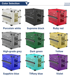 Cage à chien pliable en aluminium léger et robuste, portable, pour les voyages en plein air, la voiture et le <span class=keywords><strong>camping</strong></span> - Product Image 2