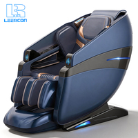 Fauteuil de massage LEERCON, corps entier, design ergonomique, position zéro gravité, équipé d'un hub de bio-résonance, physiothérapie standard