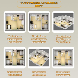 Maison conteneur modulaire extensible antismagisme BST <span class=keywords><strong>Premium</strong></span> en acier préfabriqué avec chambre, salle de bain, cuisine, panneaux solaires, pour extérieur - En promotion - Product Image 4