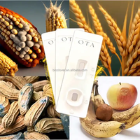 Kit de test rapide de l'ochratoxine A (OTA) – Détection de mycotoxines par flux latéral à l'or colloïdal pour céréales, aliments, maïs, blé, riz – Test de sécurité alimentaire