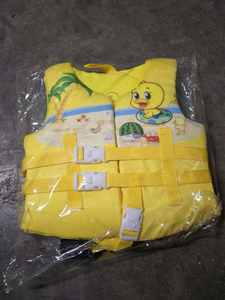 سترة نجاة مريحة مخصصة للأطفال والصغار والرضع والفتيات والأولاد مطبوع عليها شخصيات كارتونية لحماية البحر ضد الماء مصنوعة من إسفنج البولي إيثيلين - Product Image 6