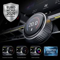 Botones Físicos F5 para Tesla Model 3/Y Highland Juniper, Compatibles con Euro NCAP 2026, Panel de Control de Accesos Rápido de Seguridad