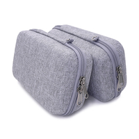 Étui pour batterie externe en EVA imperméable, boîte de rangement multifonctionnelle en EVA pour organisateur de câbles, chargeurs, sac pour appareils électroniques