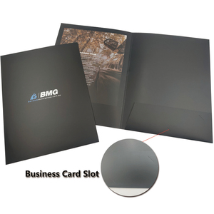 Tùy chỉnh in ấn thư mục trình bày với túi <span class=keywords><strong>A4</strong></span> Kích thước giấy các tông thư mục tập tin - Product Image 5