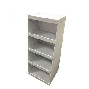 OEM tùy chỉnh Giấy gợn sóng hiển thị đứng hiện đại có thể gập lại đồ dùng vệ sinh sàn các tông hiển thị giá khuyến mại giấy hiển thị - Product Image 5